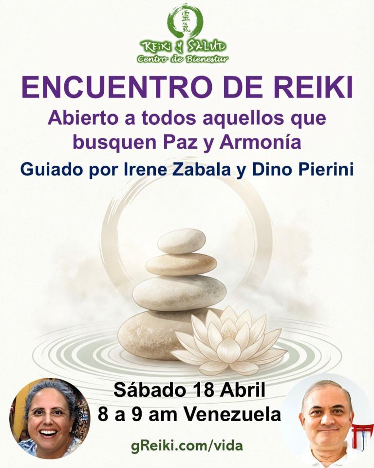 Encuentro Gratuito de REIKI en Casa Reiki y Salud