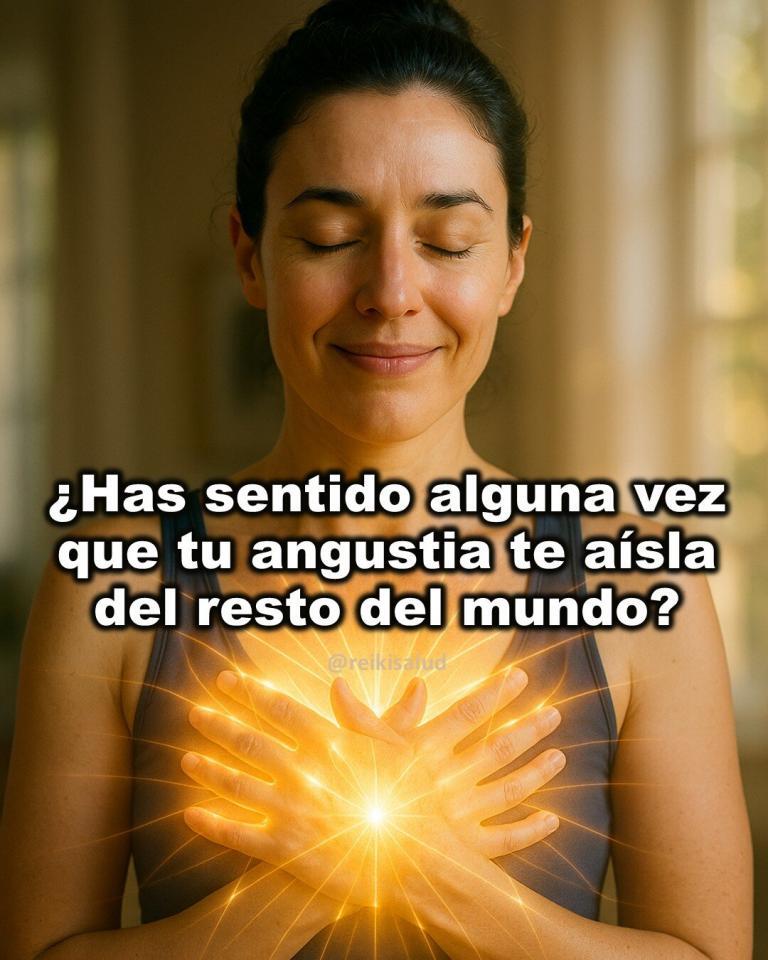 ¿Has sentido alguna vez que tu angustia te aísla del resto del mundo? Técnica: El…