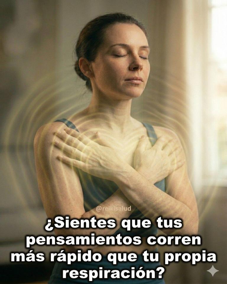 ¿Sientes que tus pensamientos corren más rápido que tu propia respiración? Técnica: El Cortocircuito Somático:…