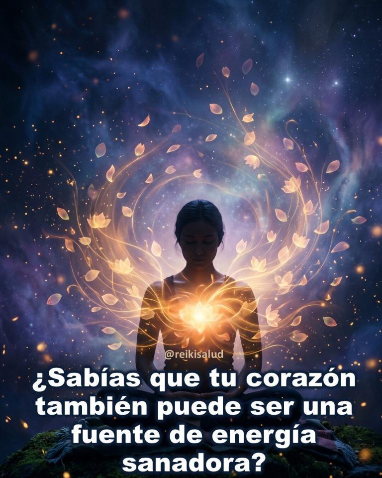 ¿Sabías que tu corazón también puede ser una fuente de energía sanadora?