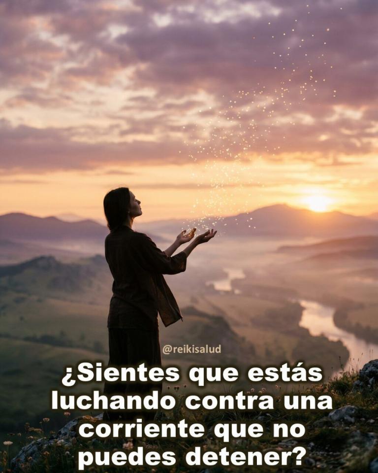 ¿Sientes que estás luchando contra una corriente que no puedes detener?