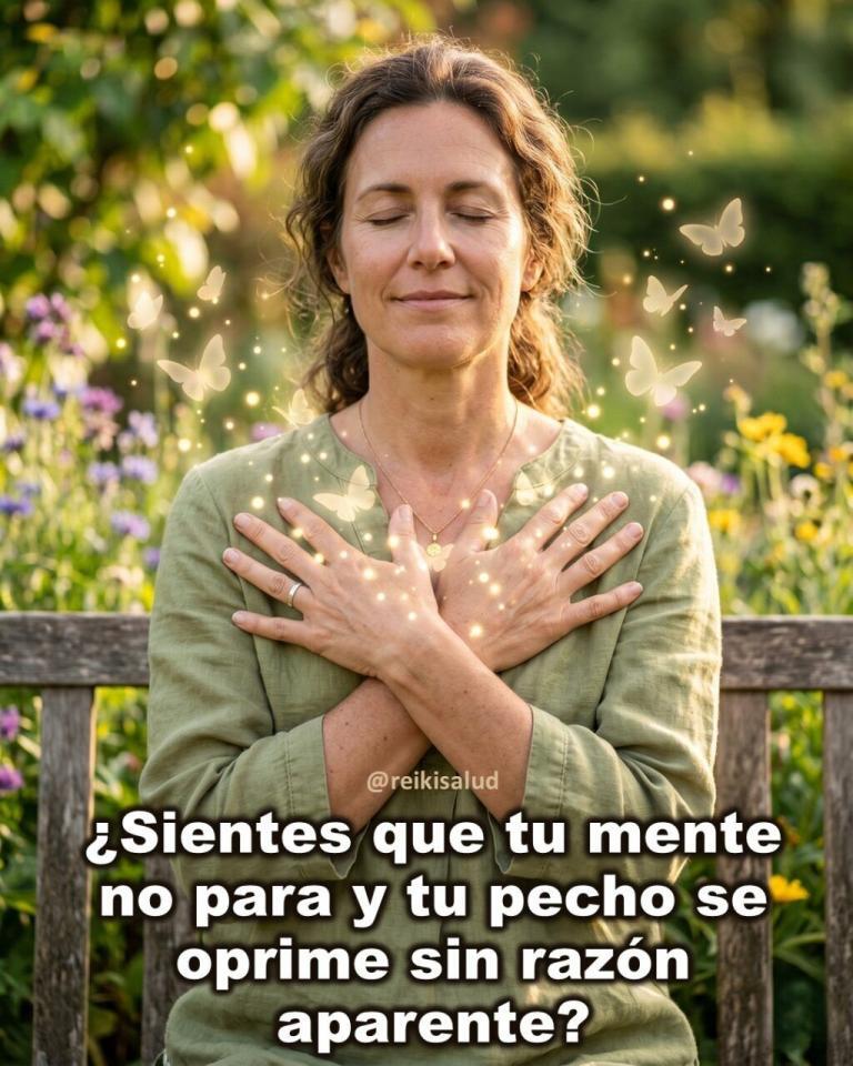 ¿Sientes que tu mente no para y tu pecho se oprime sin razón aparente?
