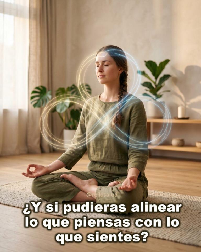 ¿Y si pudieras alinear lo que piensas con lo que sientes?