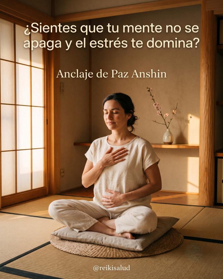 ¿Sientes que tu mente no se apaga y el estrés te domina?