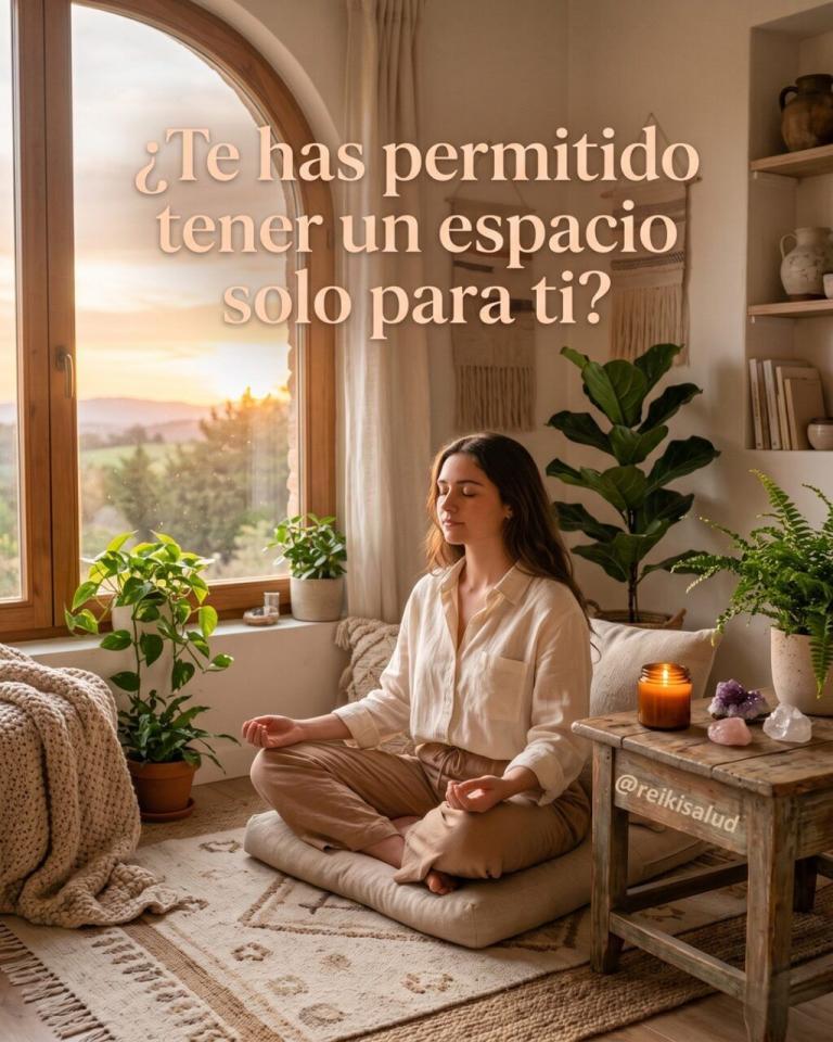 ¿Te has permitido tener un espacio solo para ti?