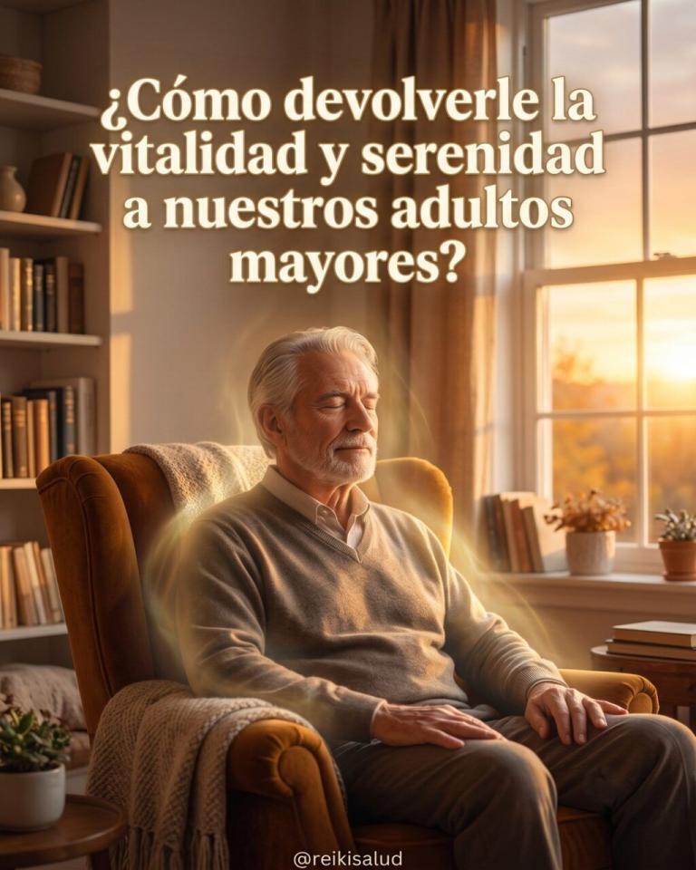 ¿Cómo devolverle la vitalidad y serenidad a nuestros adultos mayores?