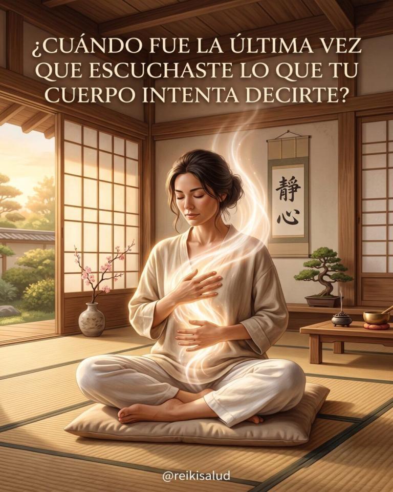 ¿Cuándo fue la última vez que escuchaste lo que tu cuerpo intenta decirte?
