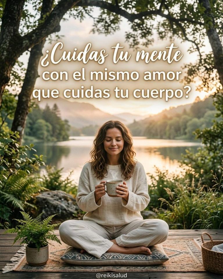 ¿Cuidas tu mente con el mismo amor que cuidas tu cuerpo?