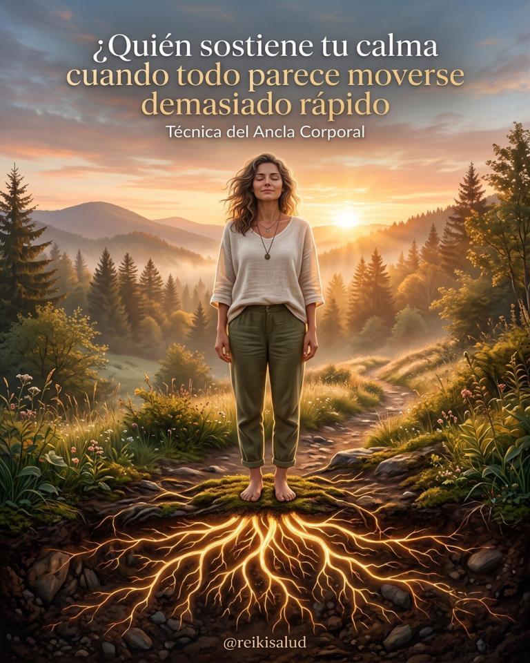 ¿Quién sostiene tu calma cuando todo parece moverse demasiado rápido?
