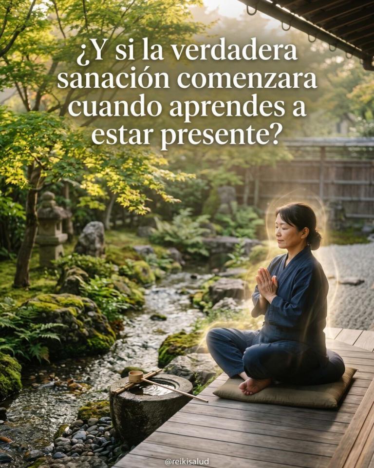 ¿Y si la verdadera sanación comenzara cuando aprendes a estar presente?