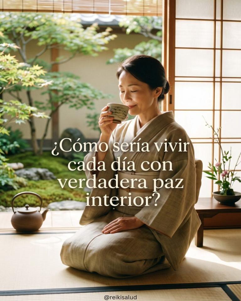 ¿Cómo sería vivir cada día con verdadera paz interior?