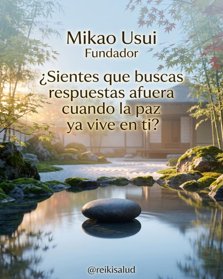 ¿Sientes que buscas respuestas afuera cuando la paz ya vive en ti?