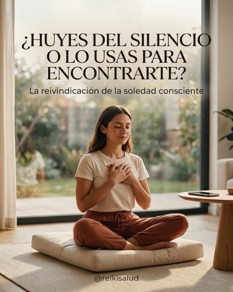 ¿Huyes del silencio o lo usas para encontrarte?  La reivindicación de la soledad consciente
